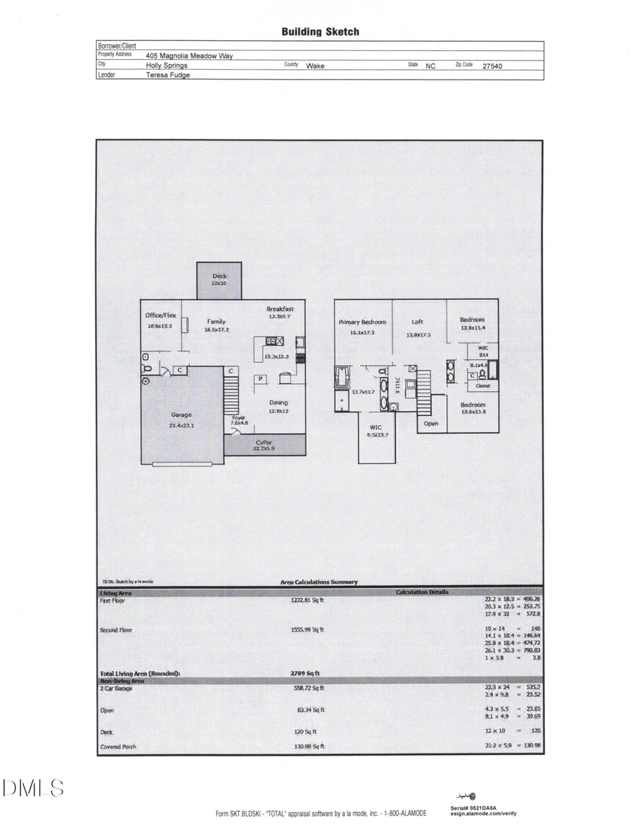 405 Magnolia Meadow Way, Holly Springs, NC 27540 - #2