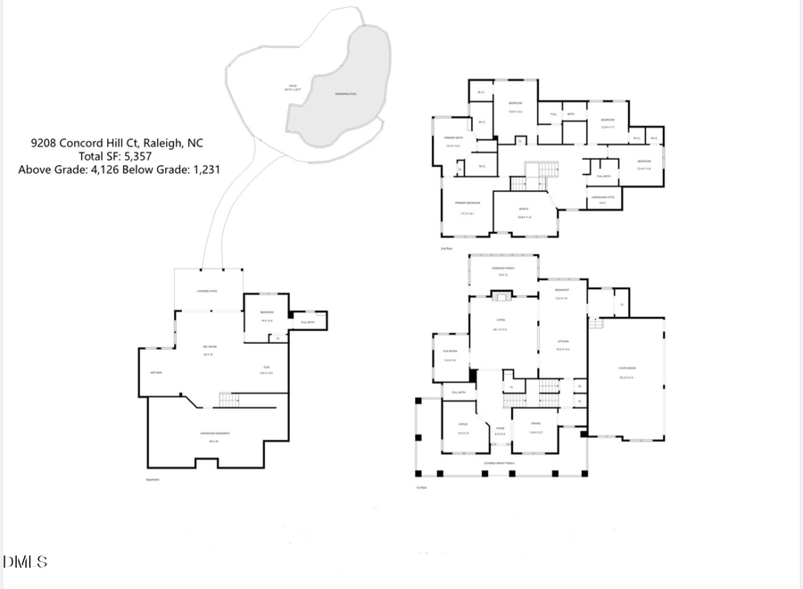9208 Concord Hill Court, Raleigh, NC 27613 - #2