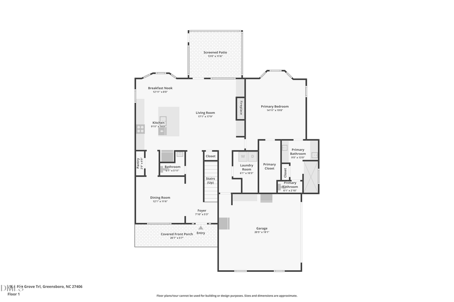 3924 Fox Grove Trail, Greensboro, NC 27406 - #2