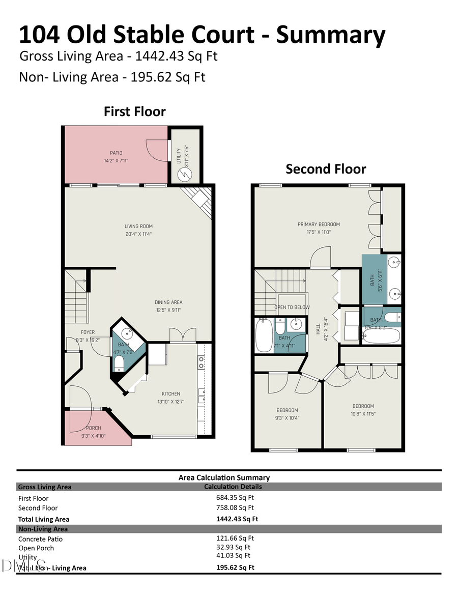104 Old Stable Court, Chapel Hill, NC 27514 - #2