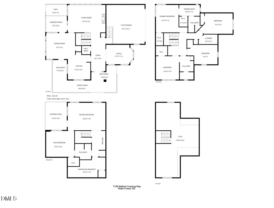 7108 Mallard Crossing Way, Wake Forest, NC 27587 - #2