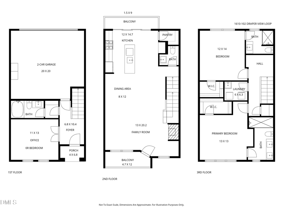 1610 Draper View Loop #102, Raleigh, NC 27608 - #2
