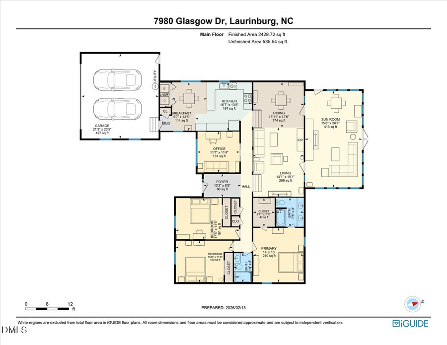 7980 Glasgow Drive, Laurinburg, NC 28352 - #2