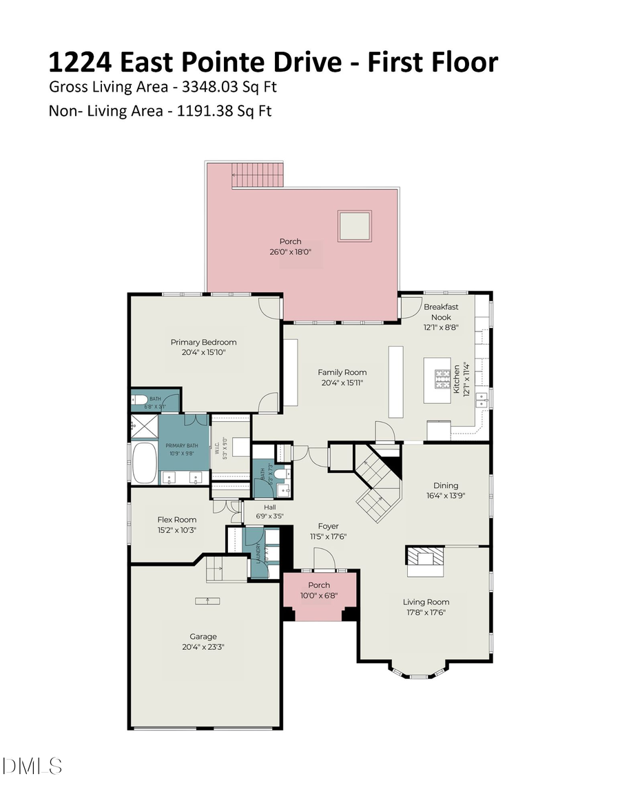 1224 E Pointe Drive, Durham, NC 27712 - #2