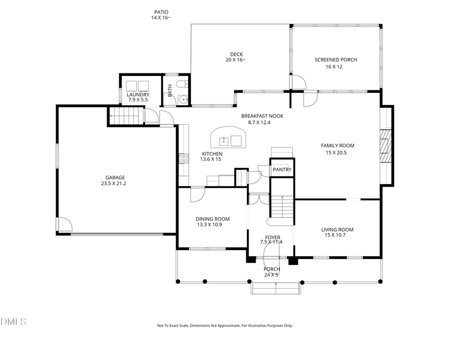 205 Chilcott Lane, Apex, NC 27502 - #2