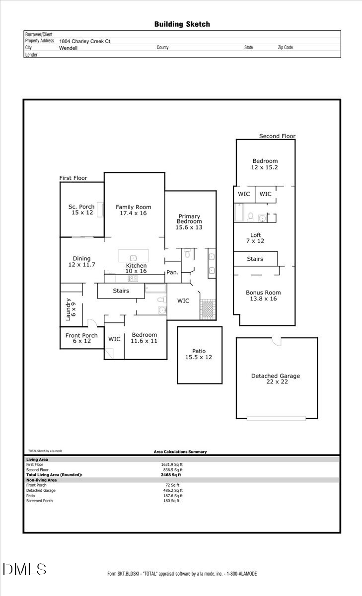 1804 Charley Creek Court, Wendell, NC 27591 - #2