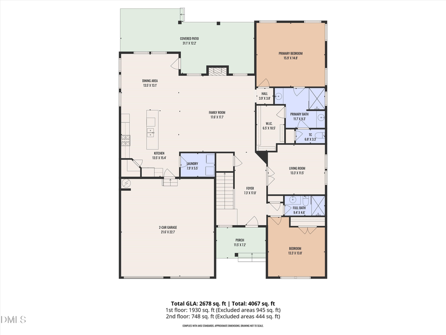 623 Heartland Flyer Drive, Knightdale, NC 27545 - #2