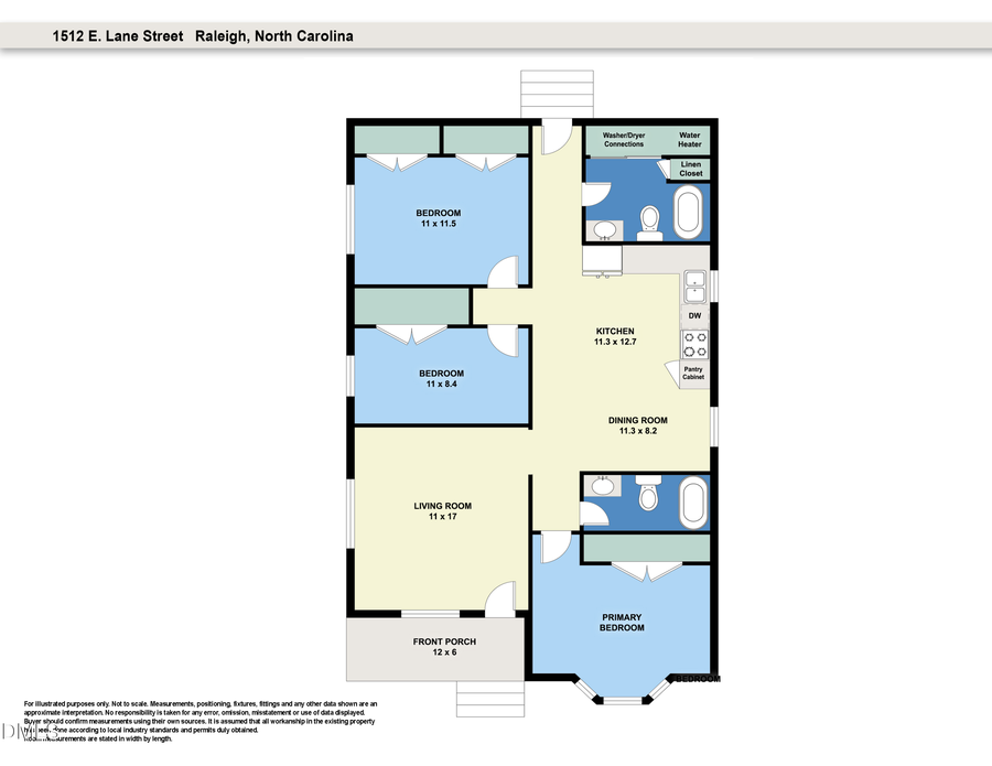 1512 E Lane Street, Raleigh, NC 27610 - #2