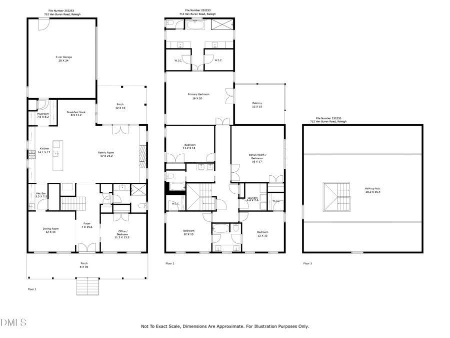 712 Van Buren Road, Raleigh, NC 27604 - #2