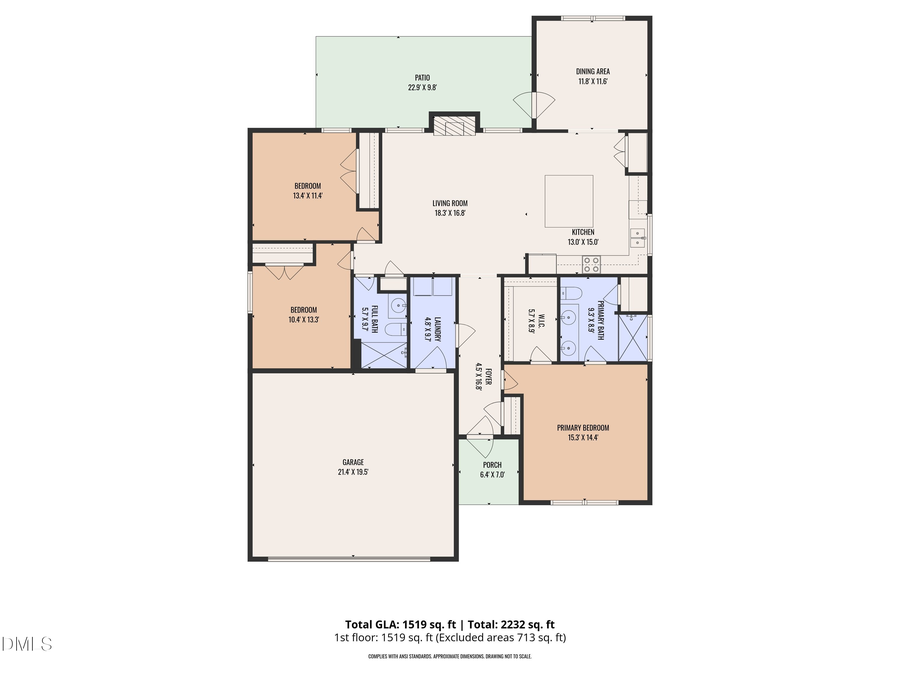 793 Lakemont Drive, Clayton, NC 27520 - #2