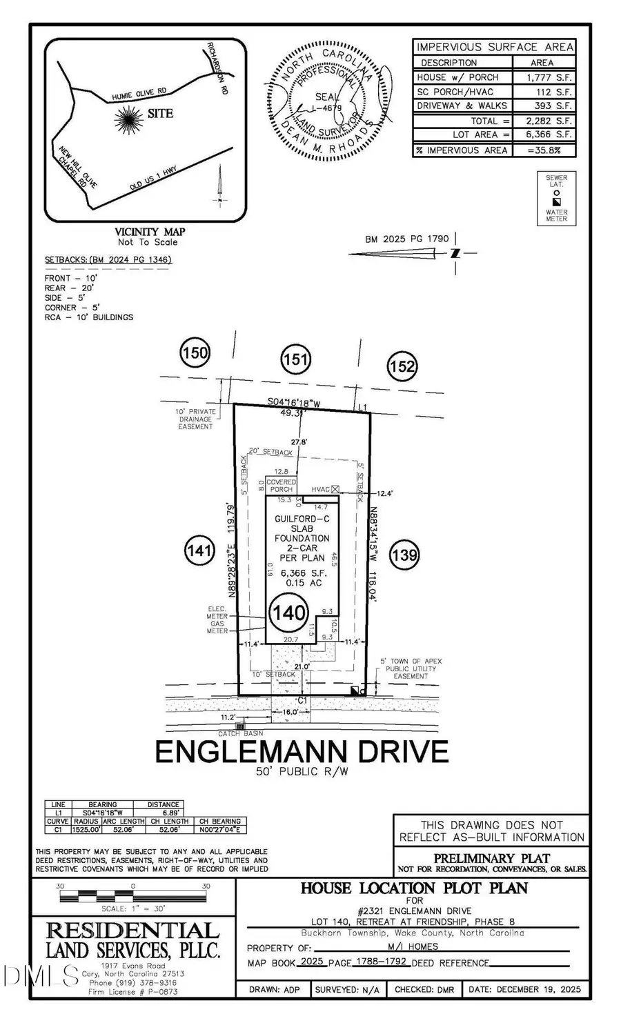 2321 Englemann Drive #Lot 140, Apex, NC 27502 - #3