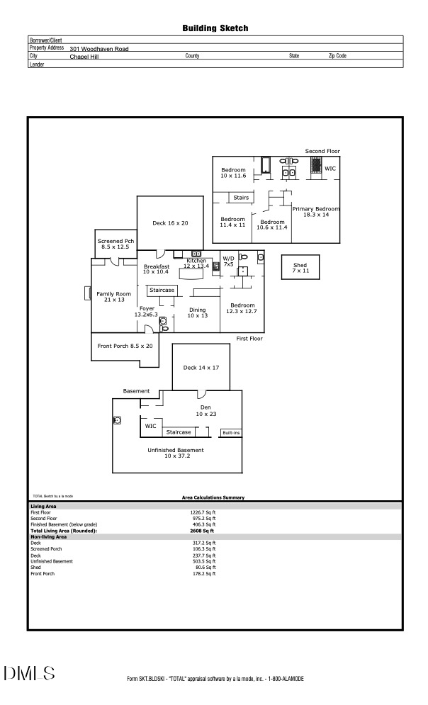 301 Woodhaven Road, Chapel Hill, NC 27514 - #2