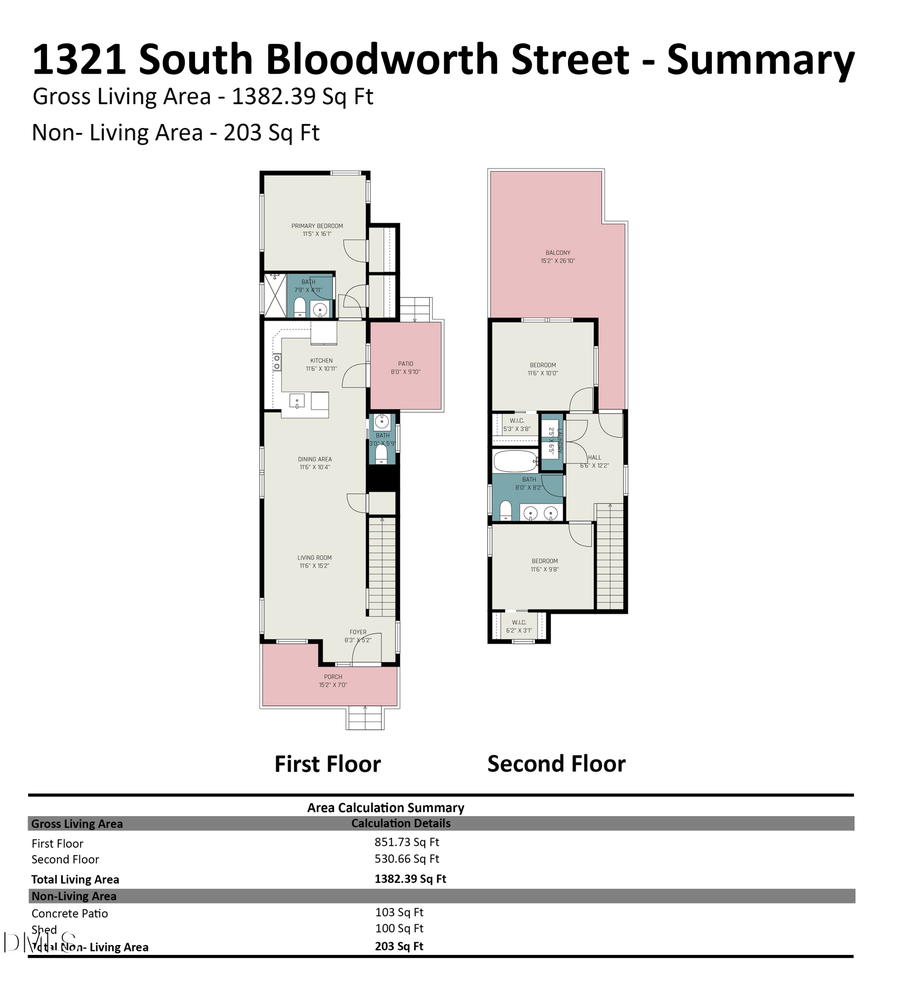 1321 S Bloodworth Street, Raleigh, NC 27601 - #2