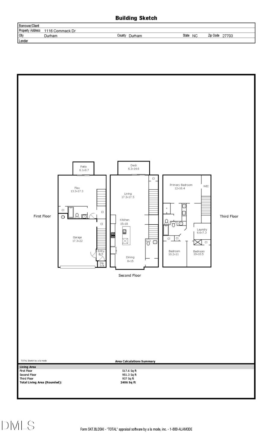 1116 Commack Drive, Durham, NC 27703 - #2