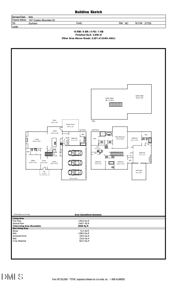 107 Copley Mountain Drive, Durham, NC 27705 - #2