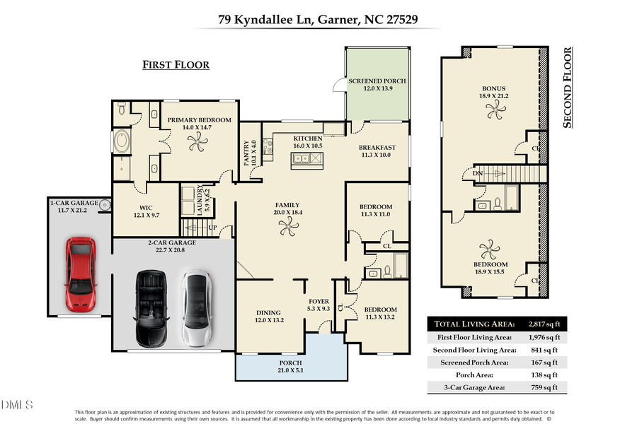 79 Kyndallee Lane, Garner, NC 27529 - #2