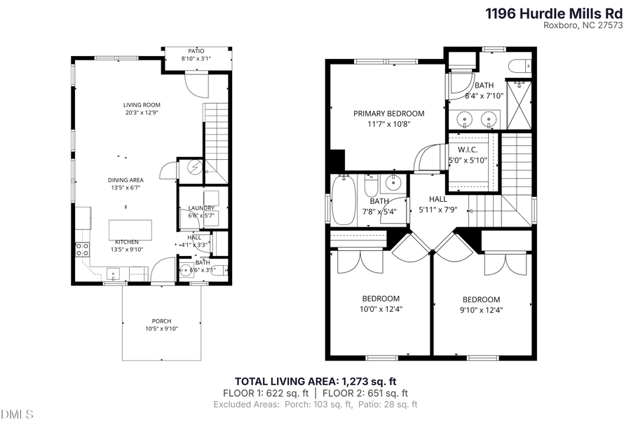 1196 Hurdle Mills Road, Roxboro, NC 27573 - #2