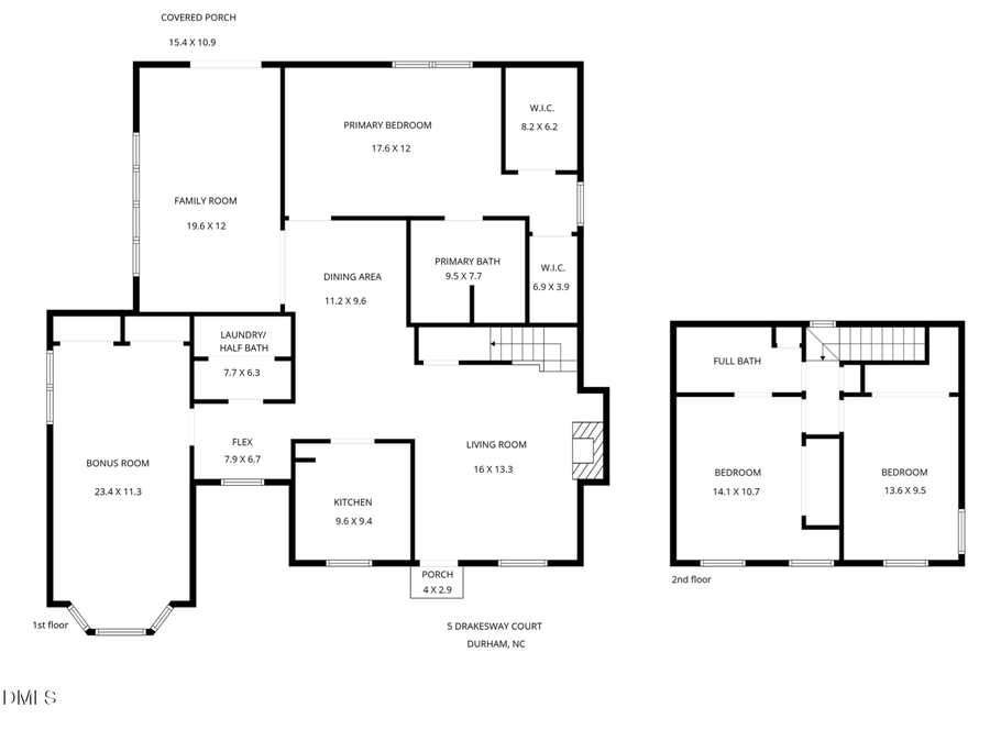 5 Drakesway Court, Durham, NC 27713 - #2