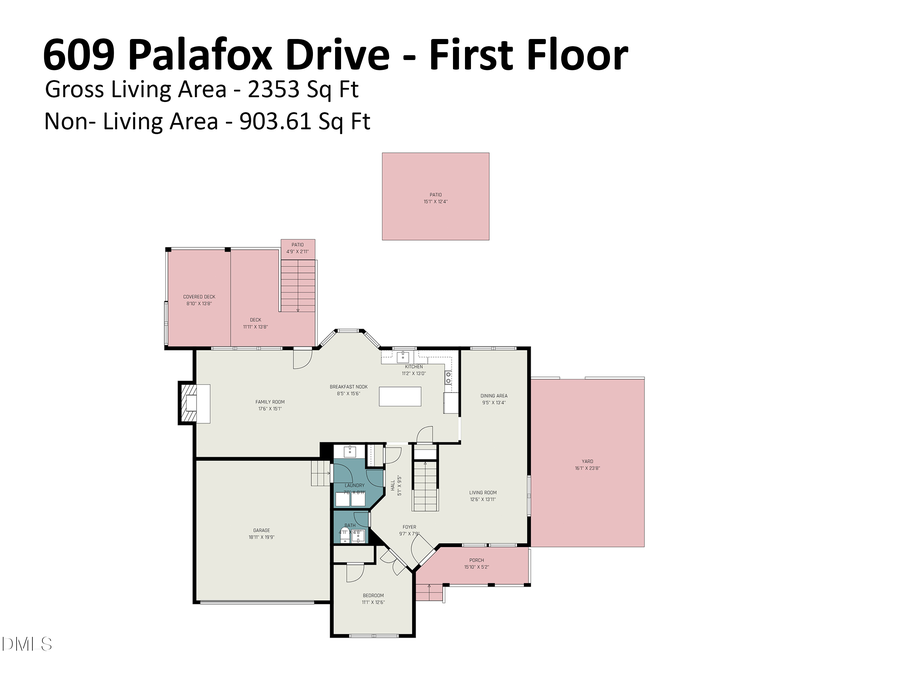 609 Palafox Drive, Chapel Hill, NC 27516 - #2