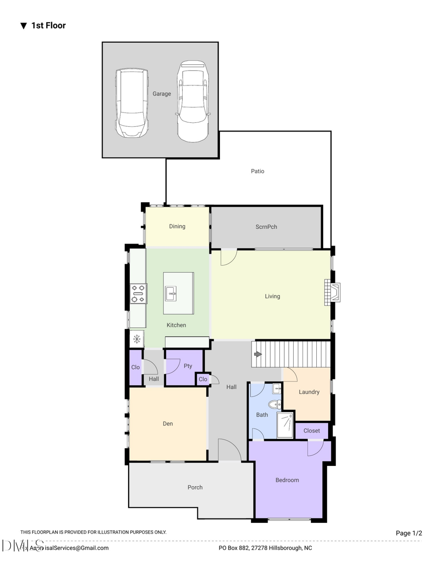 271 Ellsworth Manor Drive, Hillsborough, NC 27278 - #2