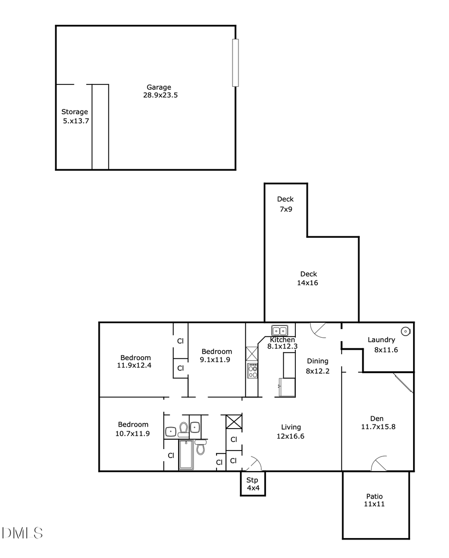 3107 Rosebriar Drive, Durham, NC 27705 - #2