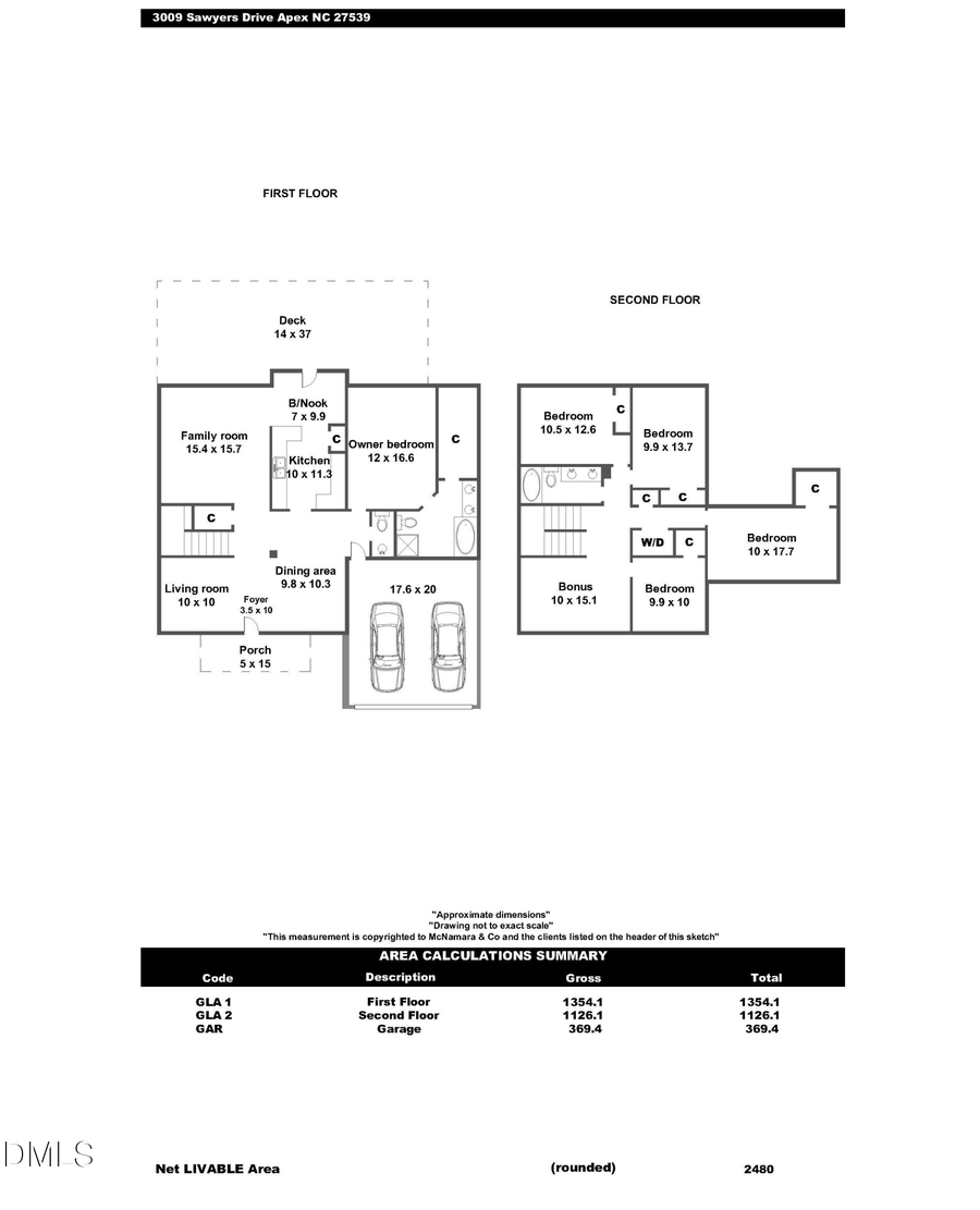 3009 Sawyers Mill Drive, Apex, NC 27539 - #2