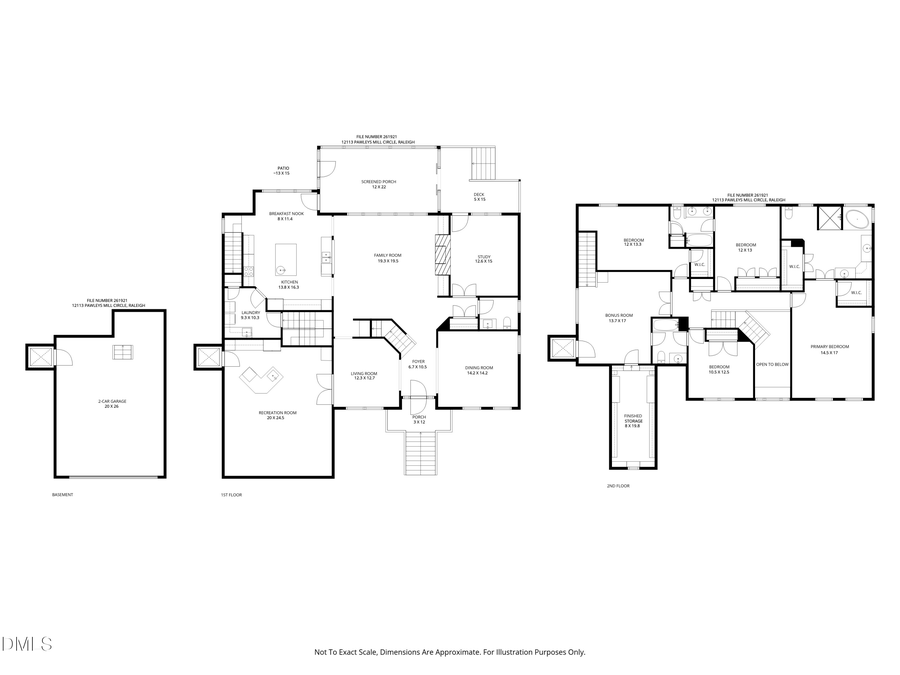12113 Pawleys Mill Circle, Raleigh, NC 27614 - #2