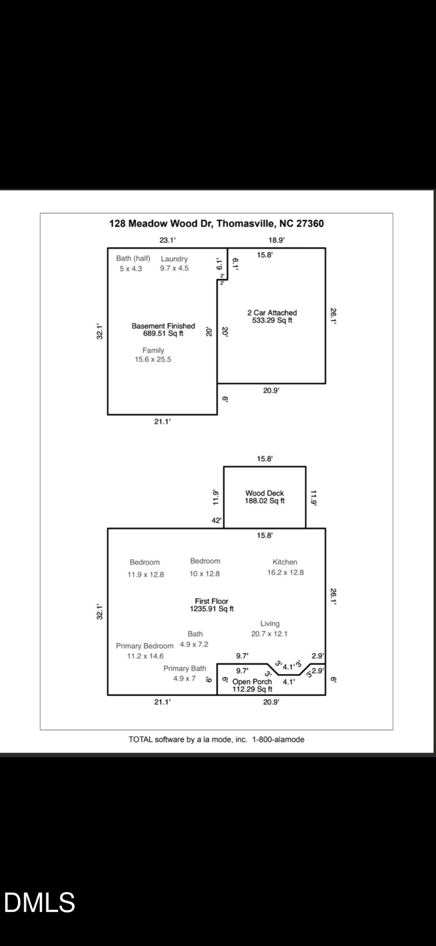 128 Meadow Wood Drive, Thomasville, NC 27360 - #2