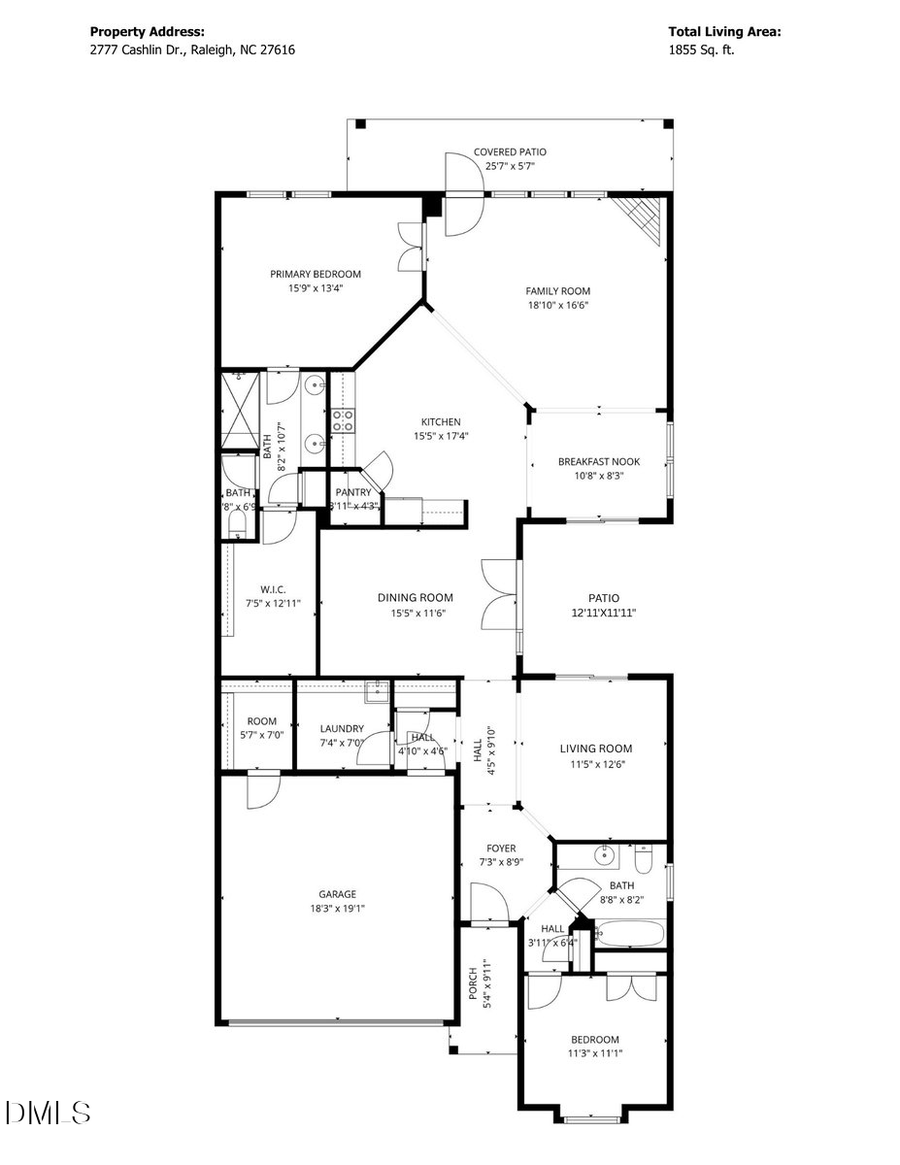 2777 Cashlin Drive, Raleigh, NC 27616 - #2