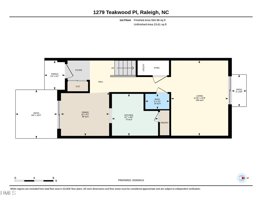 1279 Teakwood Place, Raleigh, NC 27606 - #2
