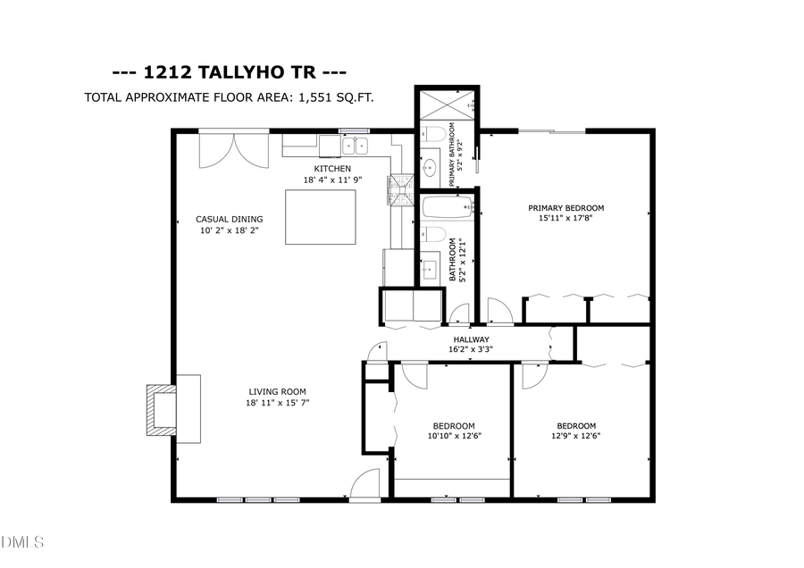 1212 Tallyho Trail, Chapel Hill, NC 27516 - #2