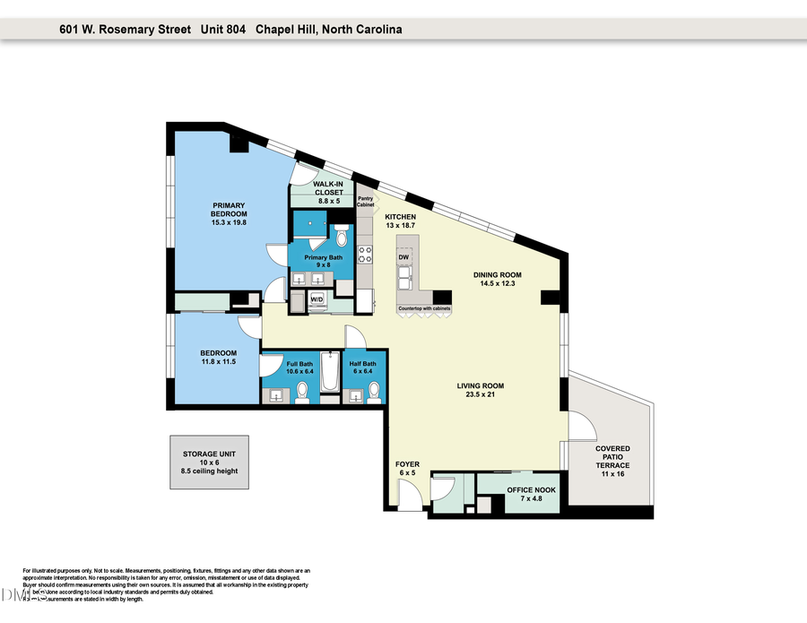 601 W Rosemary Street #Unit 804, Chapel Hill, NC 27516 - #2