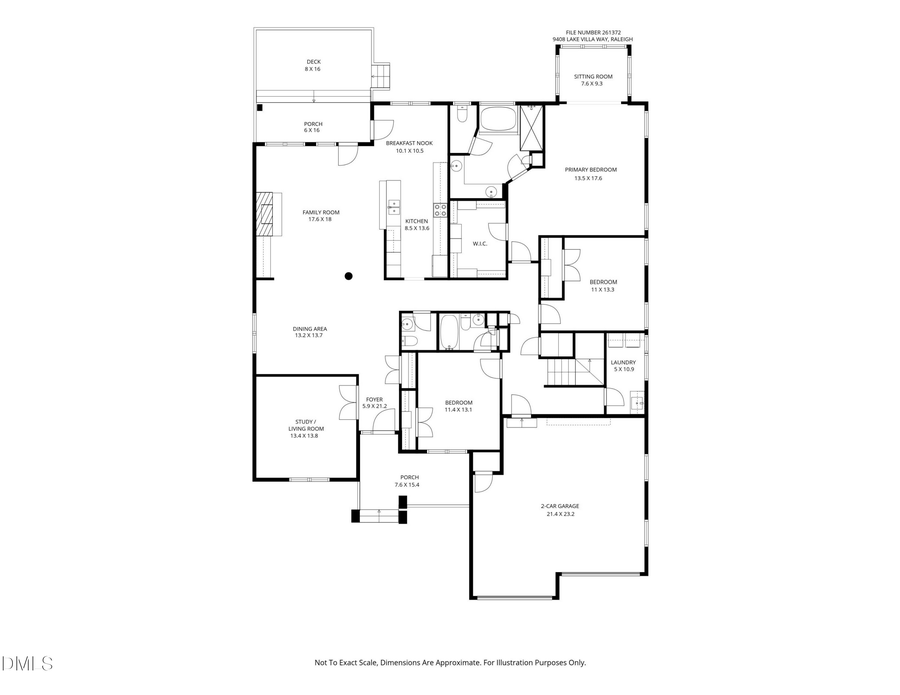 9408 Lake Villa Way, Raleigh, NC 27614 - #2