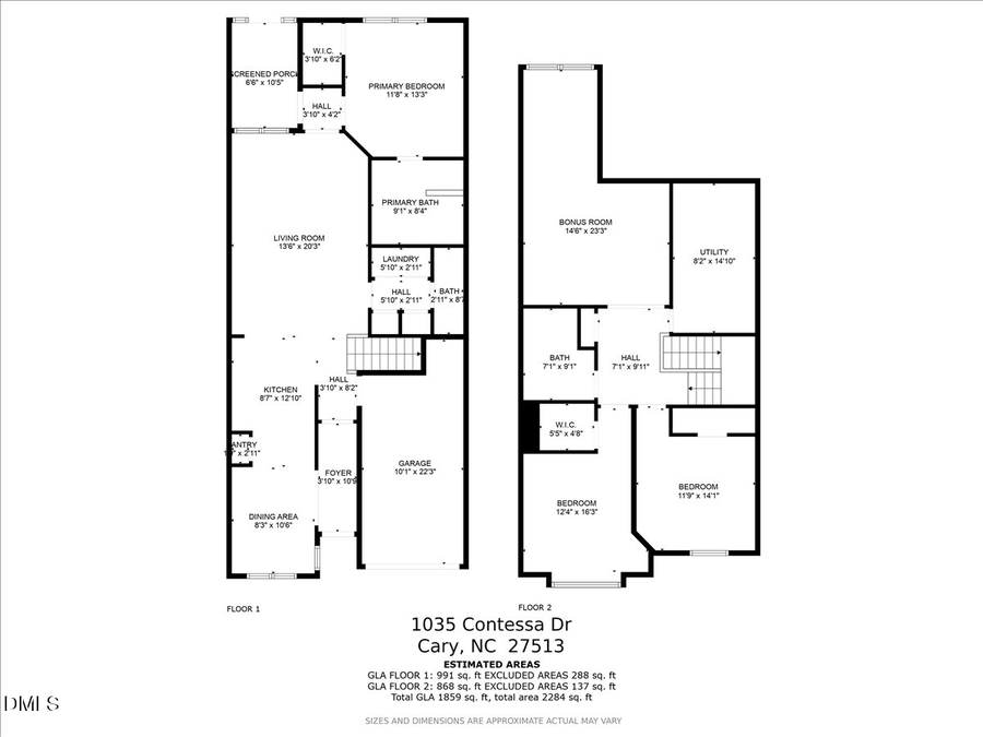 1035 Contessa Drive, Cary, NC 27513 - #2