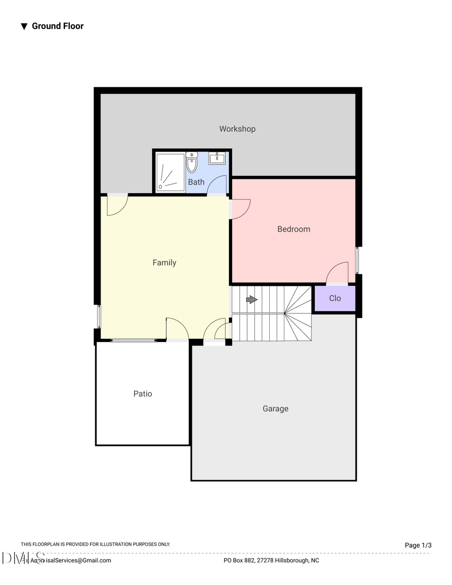 1310 Quincy Cottage Road, Hillsborough, NC 27278 - #2