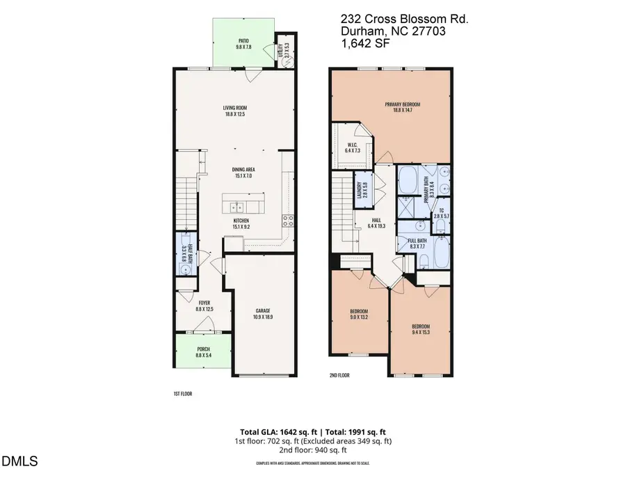 232 Cross Blossom Road, Durham, NC 27703 - #2