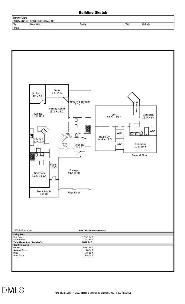 3263 Ripley River Road, New Hill, NC 27562 - #2