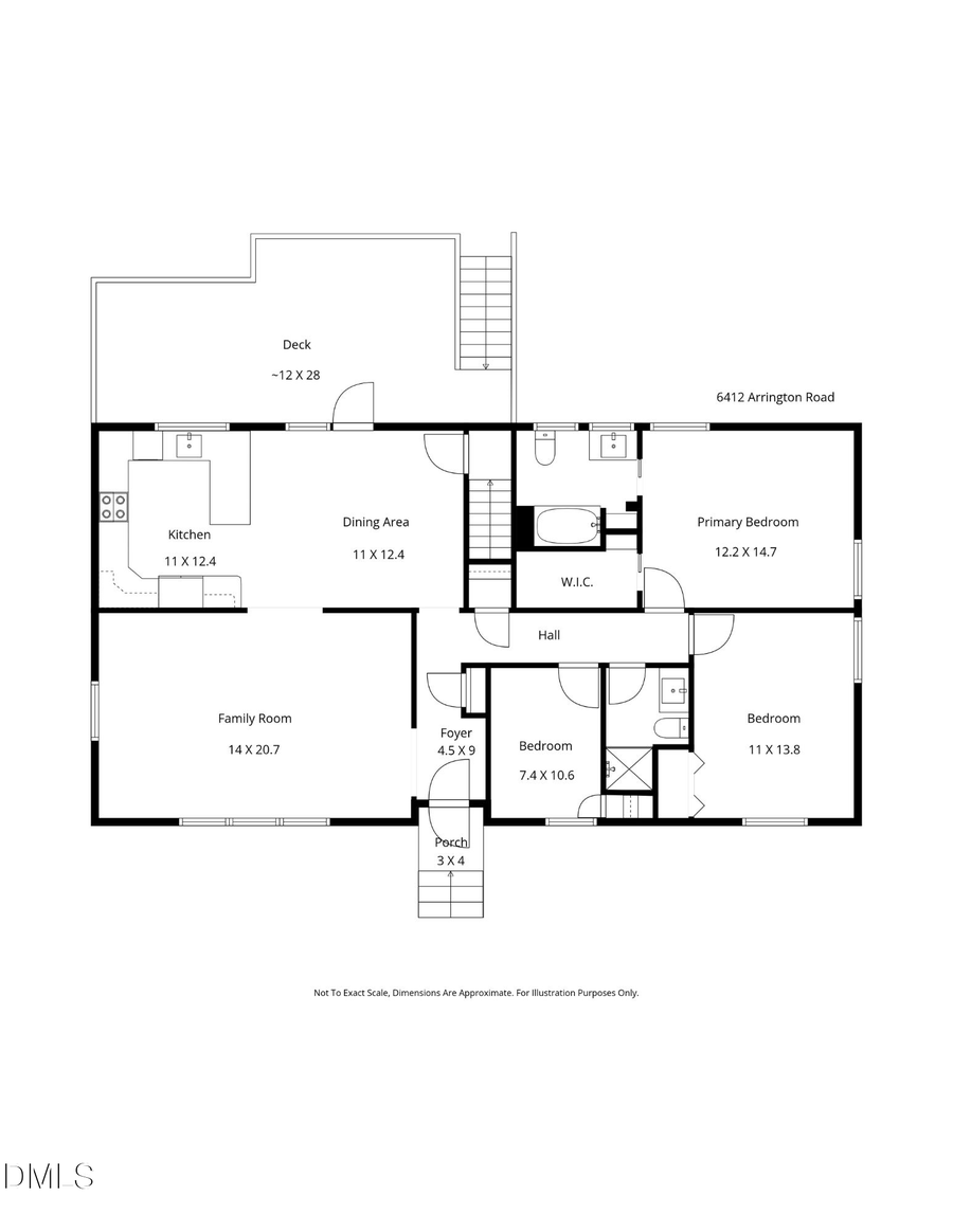 6412 Arrington Road, Raleigh, NC 27607 - #2