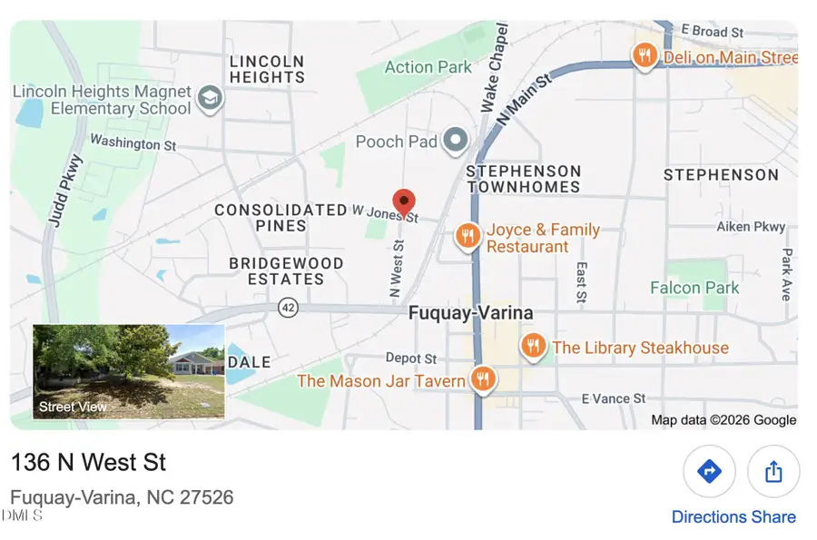 136 N West Street, Fuquay Varina, NC 27526 - #2