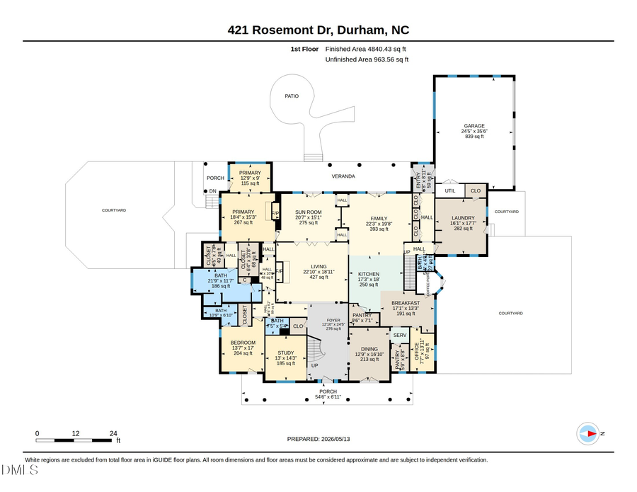 421 Rosemont Drive, Durham, NC 27713 - #2
