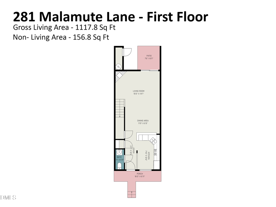 281 Malamute Lane, Greensboro, NC 27407 - #2