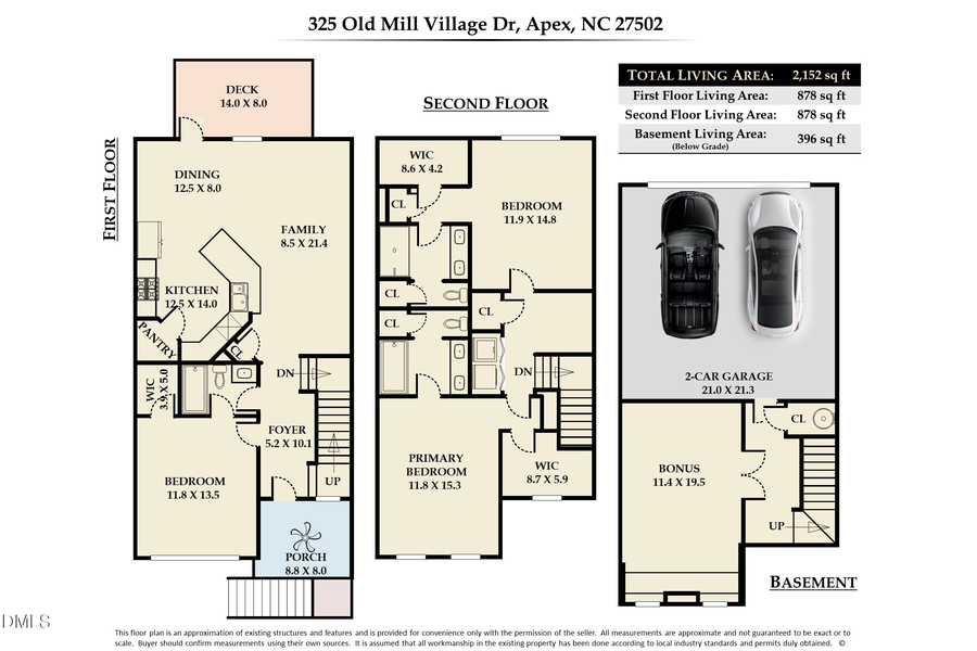 325 Old Mill Village Drive, Apex, NC 27502 - #2