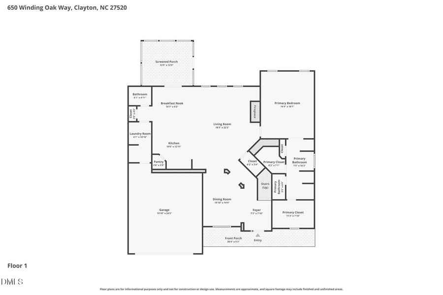 650 Winding Oak Way, Clayton, NC 27520 - #2