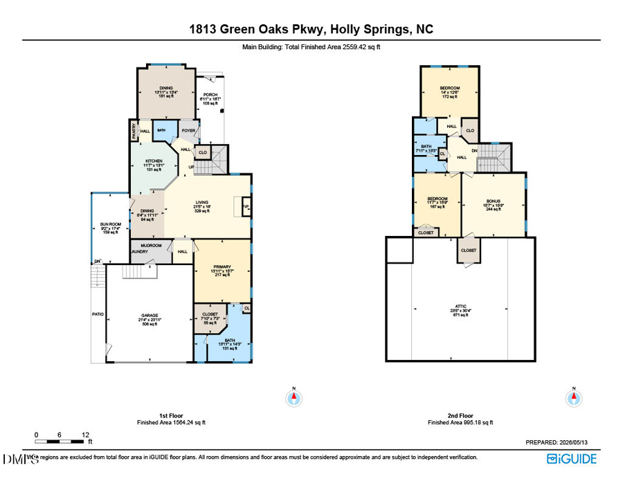 4832 Millens Bay Court, Apex, NC 27539 - #2