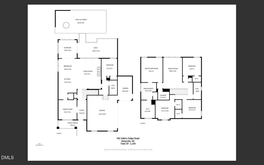 492 Adkins Ridge Road, Rolesville, NC 27571 - #2
