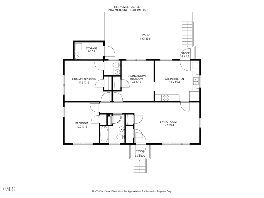 2467 Milburnie Road, Raleigh, NC 27610 - #2