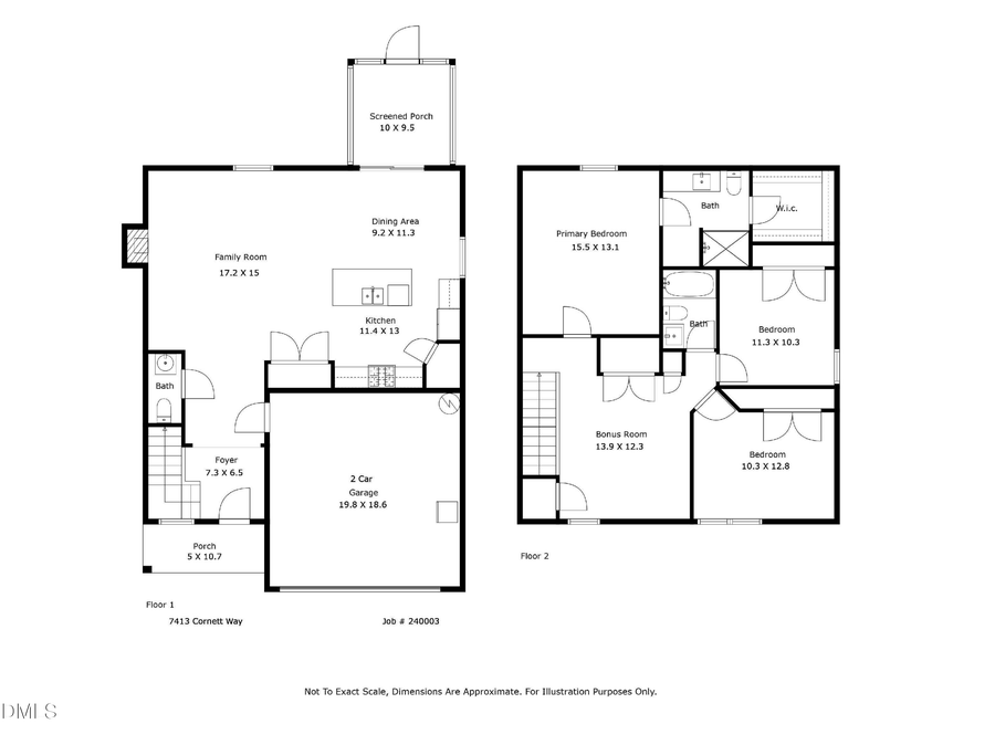 7413 Cornett Way, Raleigh, NC 27604 - #2