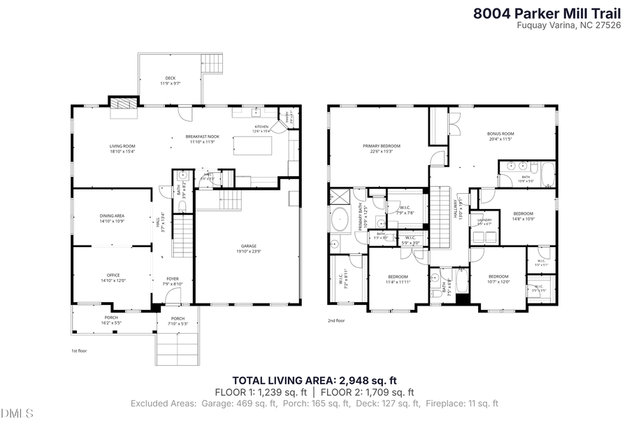 8004 Parker Mill Trail, Fuquay Varina, NC 27526 - #2