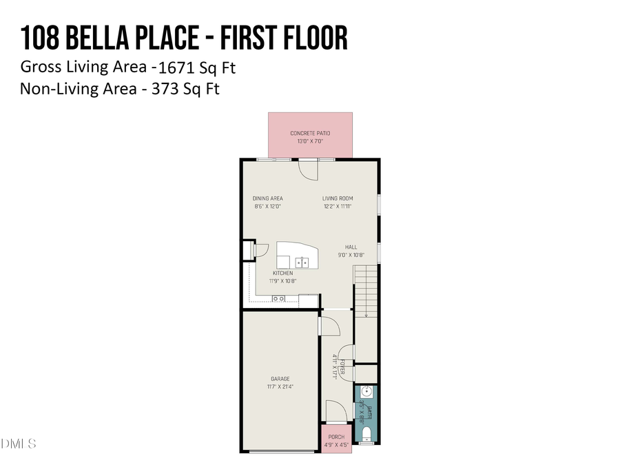 108 Bella Place, Holly Springs, NC 27540 - #2