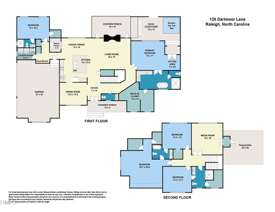 128 Dartmoor Lane, Raleigh, NC 27614 - #2